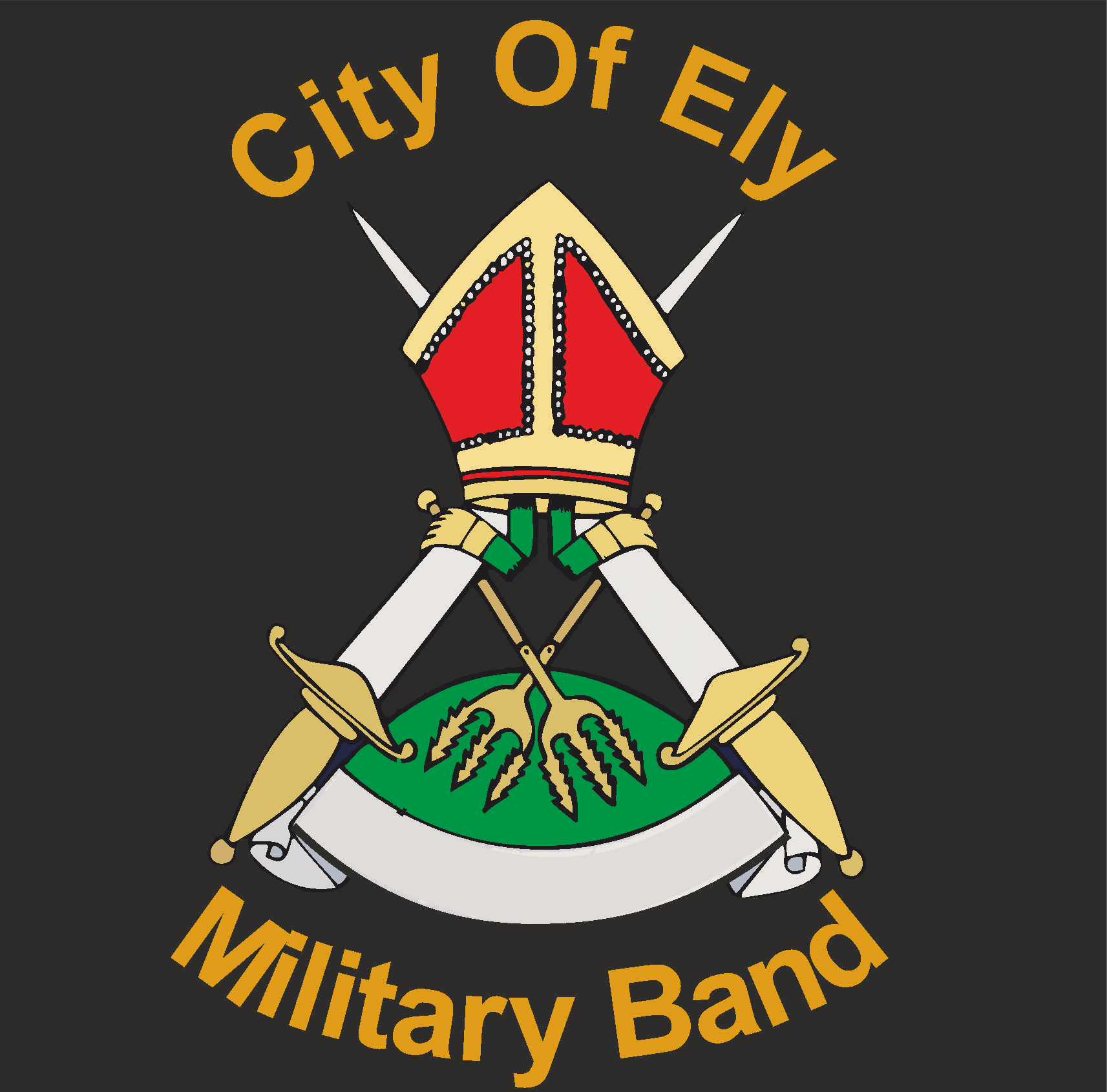City of ely military bandlogo sigma embroidery